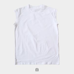 ノースリーブ メンズ インナー tシャツ 綿 ...の詳細画像4