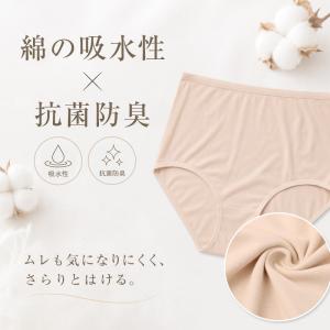ショーツ 綿100% レディース 深ばき S〜...の詳細画像2