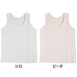 クレープ 肌着 レディース インナー タンクト...の詳細画像2