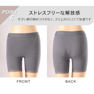 ボトム ショーツ 3分丈 レディース 綿 レー...の詳細画像5