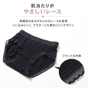 ショーツ レディース 綿 レース S M L ...の詳細画像3