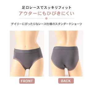 ショーツ レディース 綿 レース S M L ...の詳細画像5