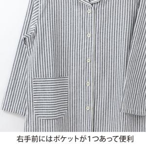 パジャマ レディース 綿100% 春夏 先染め...の詳細画像2