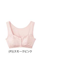 グンゼ ラクブラ 綿100% ハーフトップ 前...の詳細画像4