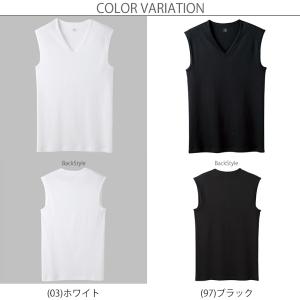 グンゼ インナー 綿100% メンズ ノースリ...の詳細画像4