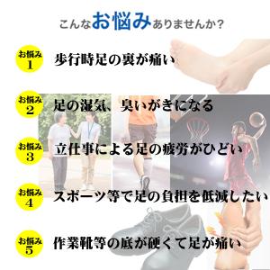インソール 衝撃吸収 扁平足 中敷き スポーツ...の詳細画像2