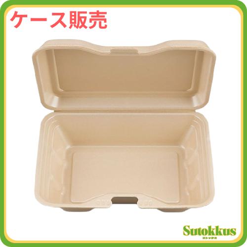 【ケース販売 6袋】フードパック VK-611 キャメル 50枚入×6袋（300枚） 弁当容器 食品...