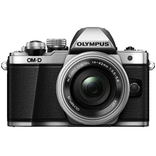 オリンパス　デジタル一眼カメラ　OM-D E-M10 Mark II EZダブルズームキット [シル...