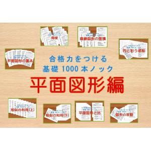 算数合格力をつける基礎1000本ノック-相似の利用(下) : 数理教育研究会