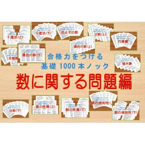 算数合格力をつける基礎1000本ノック-日暦算 : 数理教育研究会Yahoo!店