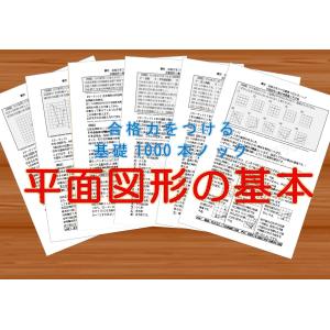 算数合格力をつける基礎1000本ノック-相似の利用(下) : 数理教育研究会