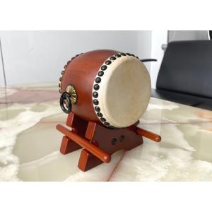 飾り太鼓　和太鼓 バチ付き ミニチュア和太鼓 Amazon | 太鼓 牛皮製作 音色美しい和太鼓 子供向け音楽入門練習
