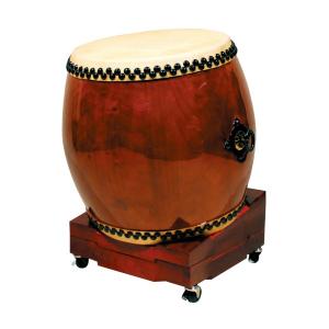 締太鼓 和太鼓 和楽器 締め太鼓 打楽器　打面35センチ 締太鼓35cm（ひも締め・あわせ胴） 立台座セット【1705-A】 : 諏訪工芸