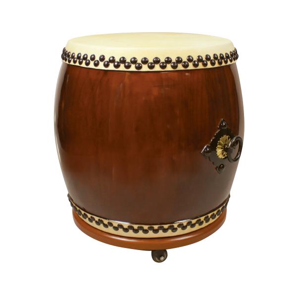 長胴太鼓　1.5尺（耳無し）丸型座セット 【1020-U】