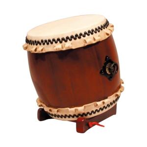 かつぎ桶胴太鼓1．6尺（紫紐） 三柱台座セット : 諏訪工芸 - 通販