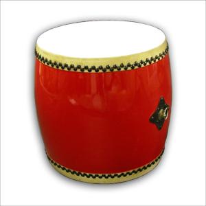 かつぎ桶胴太鼓1．2尺（赤紐） 三柱台座セット : 諏訪工芸 - 通販