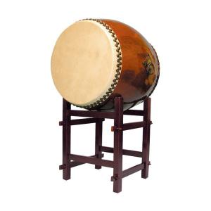 ZEN-ON ゼンオン　全音製　宮太鼓　長胴太鼓　和太鼓　1尺４寸　本皮 ZEN-ON ゼンオン 全音製 宮太鼓 長胴太鼓 和太鼓 1尺4寸 本皮