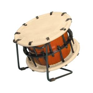 鈴木楽器製作所 締太鼓 目有合板胴 (1尺2寸) ロープ締め 附締