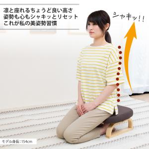 正座椅子 ricca(リッカ) 高さ調整タイプ...の詳細画像1