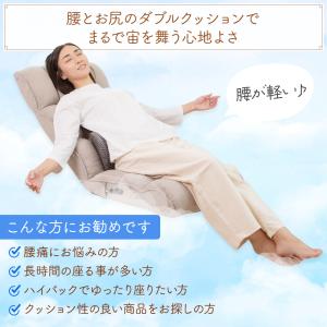 座椅子 answer(アンサー) ダブルクッシ...の詳細画像1