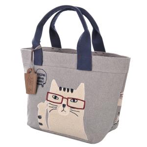 クスグルジャパン 21年春夏新作 vol.2 ネコまるけ雑貨 ミニバック 21-2012 #1/GY グレー おしゃれでかわいい ネコザワさん
