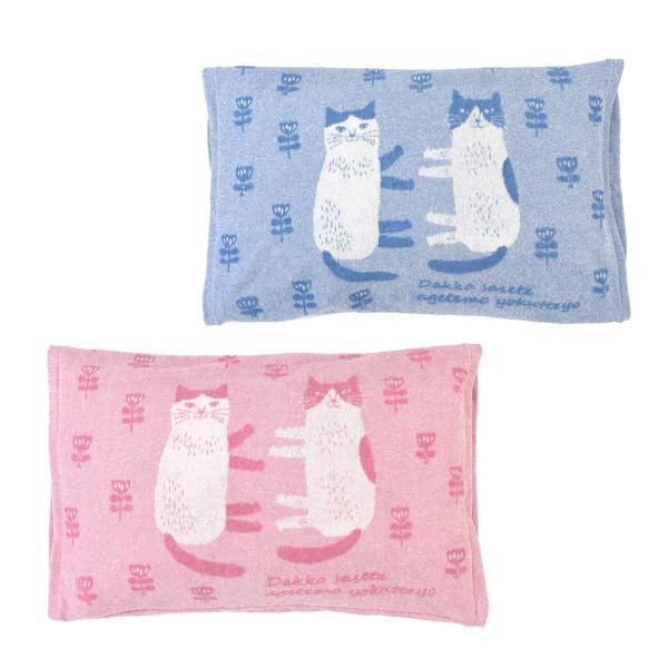 枕カバー ジャガード織り 約43x63まで対応 のびのび パイルまくらカバー なごなごさん クスグル...