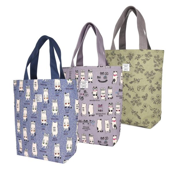 トートバッグ かわいい 肩掛け たっぷりサイズ クスグル プリントバッグ トートバッグ 25-859...