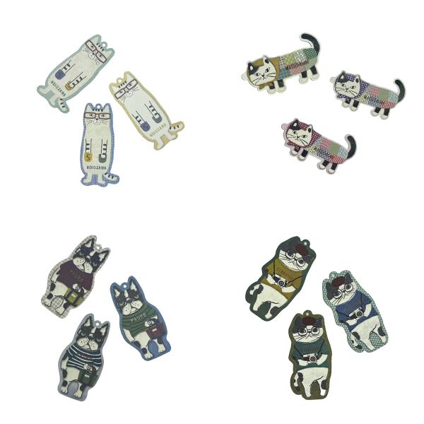 メッセージカード しおり オーナメント ガーランド ちょこタグ ネコザワ マチルダ パウロ シナモン...