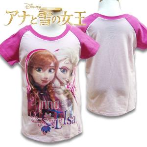 アナと雪の女王 FROZEN 子供服 女の子 半袖 Tシャツ　US2T 80-90cm US3T 90-100cm US4T 100-110cm 　｜suxel