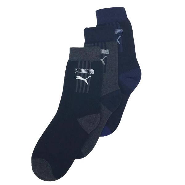 プーマ Puma 19-21cm 21-23cm 23-25cm キッズ 消臭加工 総パイル 暖かい...