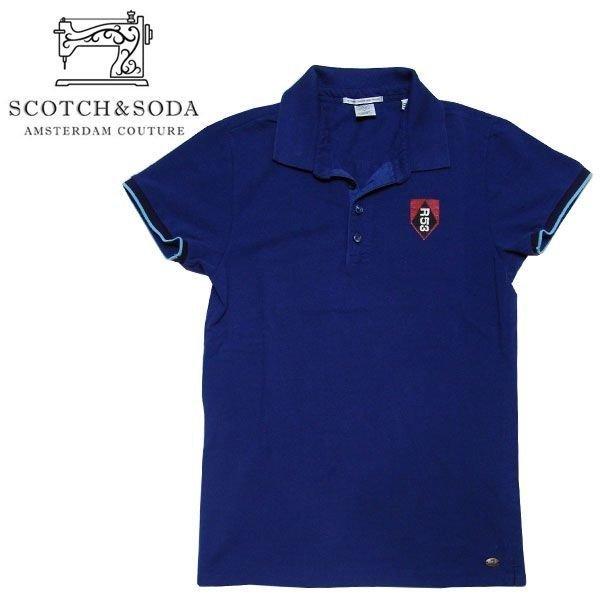 スコッチアンドソーダ メンズ Scotch&amp;Soda 半袖シャツ 半袖 ポロシャツ 52213F N...