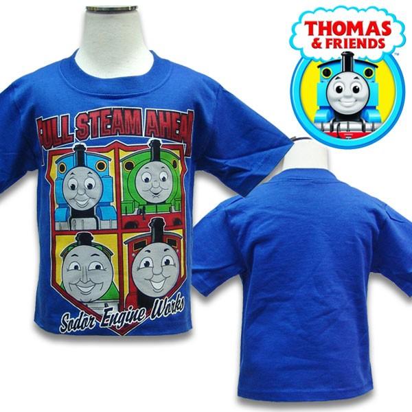 THOMAS トーマス キッズ 半袖 キッズ 男の子 ブルー