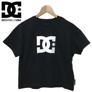 ディーシー DC SHOES 20 KD STAR WIDE SS Tシャツ 半袖 RELAXED DESIGN キッズ 7126J097 ブラック 120-160cm DCらしさをアピールするインパクト強めの半袖TEE｜suxel