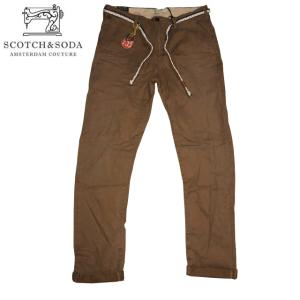 スコッチアンドソーダ メンズ Scotch&Soda ロングパンツ PANTS 80009KF KHAKI 30-32｜suxel