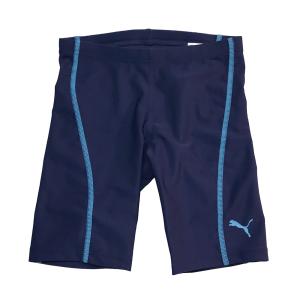 プーマ PUMA キッズ 水着 キッズ ロングレングス スイムパンツ 120-160cm ネイビー 黒 子供 男の子 水着 スクール水着 水泳教室 スイミング｜suxel