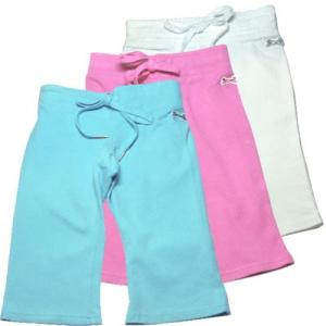 Le TIGRE KIDS ル・ティグレ キッズ Pique Capri Pants パンツ キッズ 子供服 女の子 ボトム カプリ パンツ 2才〜4才用 管理番号4600｜suxel