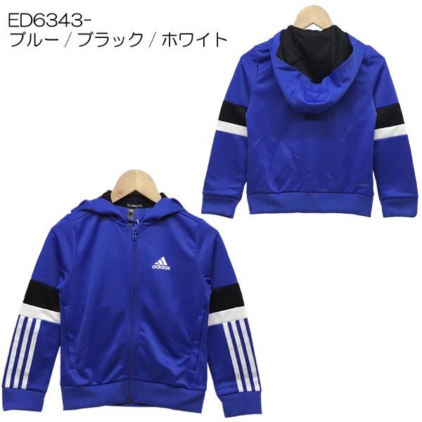 アディダス adidas キッズ ジュニア  B TRN ライトスウェット フルジップ フーディー ...