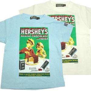 半袖 Tシャツ キッズ 90cm  HERSHEY'S ハーシーズ 子供服 男の子 女の子 半袖 Tシャツ キッズ ココアパッケージ プリント 管理:1500-｜suxel