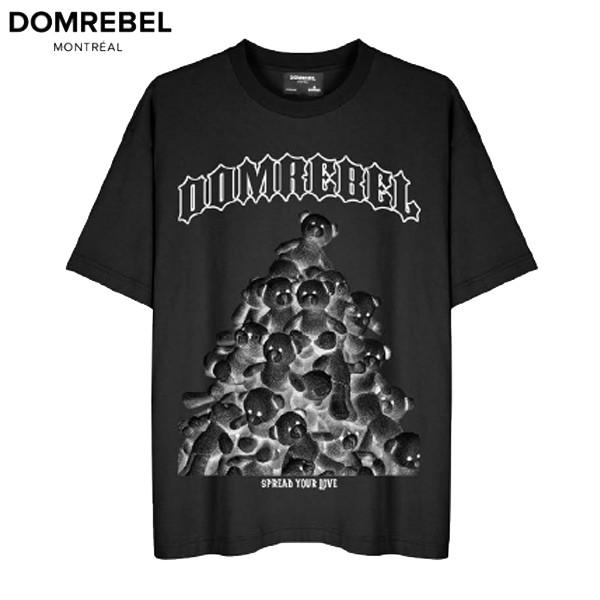 ドムレーベル DOMREBEL メンズ PILE BOX T-SHIRT 半袖 Tシャツ メンズ セ...