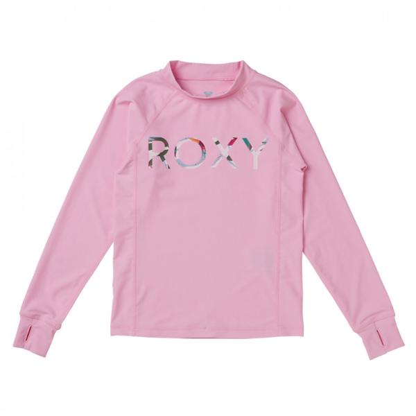 ロキシー ROXY ガールズ キッズ ラッシュガード 長袖 TLY221105PNK 120〜150...