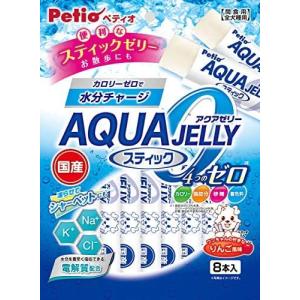 ペティオ  アクアゼリー 4つのゼロ りんご風味 スティックタイプ 8本入