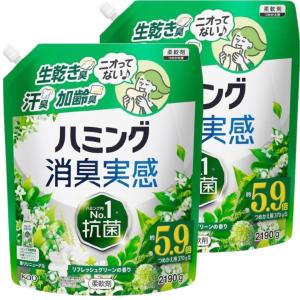 ハミング 消臭実感 柔軟剤 自動投入専用 澄みきったリフレッシュ