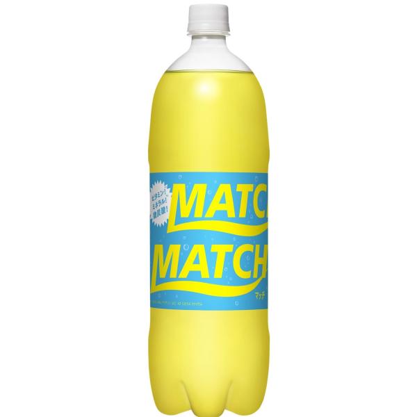 ペットボトル 1.5リットル マッチ ビタミン ミネラル MATCH 微炭酸 リフレッシュ チャージ...