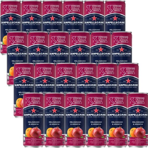 オレンジ サンペレグリノ ザクロ SANPELLEGRINO イタリアン スパークリングドリンク メ...