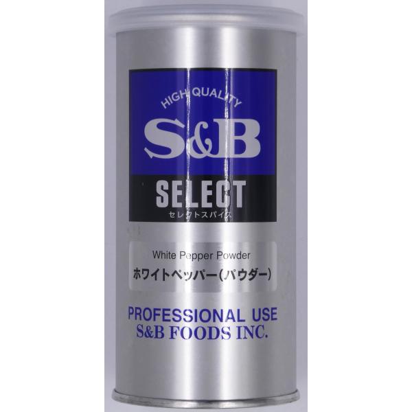 パウダー ホワイトペッパー S缶80g 602408