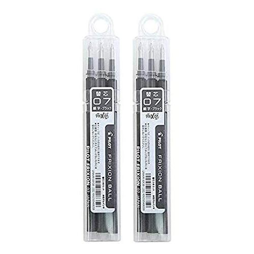 パイロット ブラック フリクションボールレフィル 細字0.7mm LFBKRF30F3B×2 2個組...