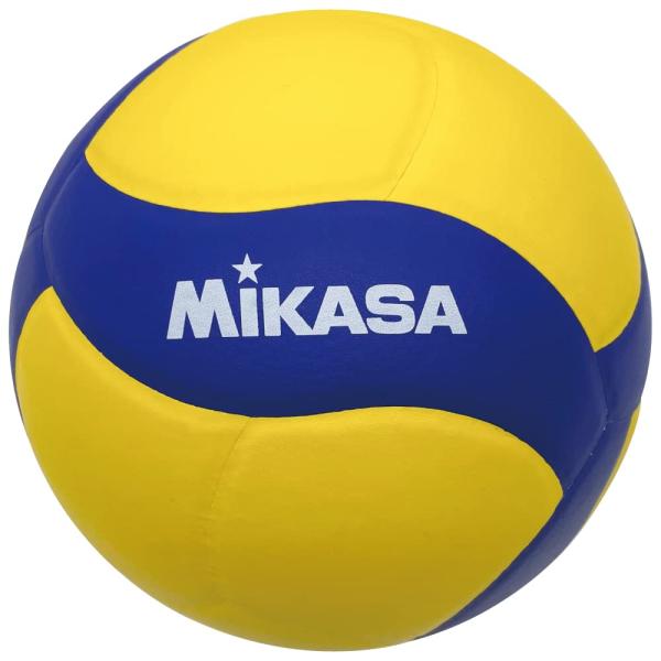 バレーボール イエロー 4号 ブルー ミカサ MIKASA 練習球 中学生 婦人用 kgf ? 推奨...