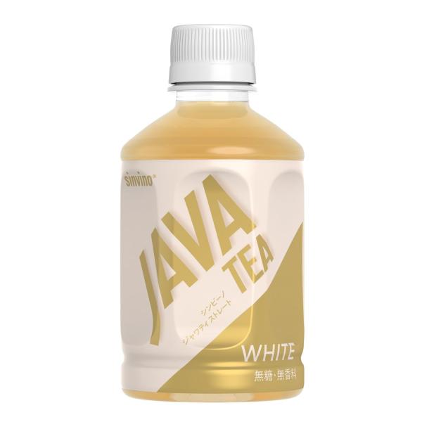 JAVA 茶 ストレート ホワイト ジャワティ TEA シンビーノ 無糖 270ml×24本