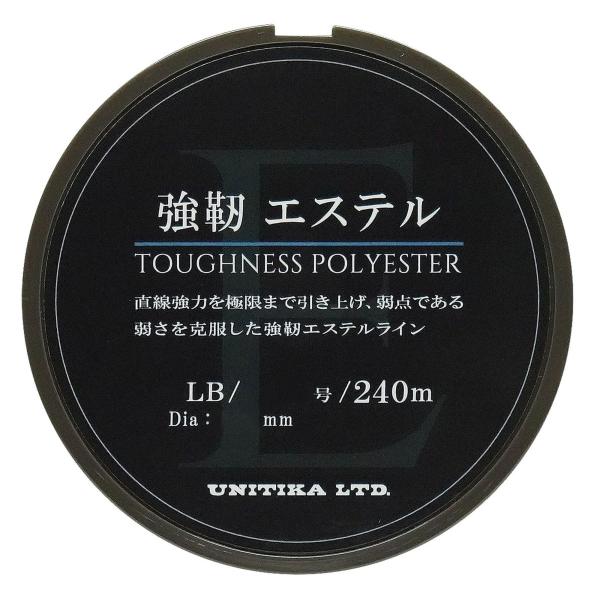 クリア 強靭エステル ユニチカ TOUGHNESS POLYESTER 240m 2LB 0.35号