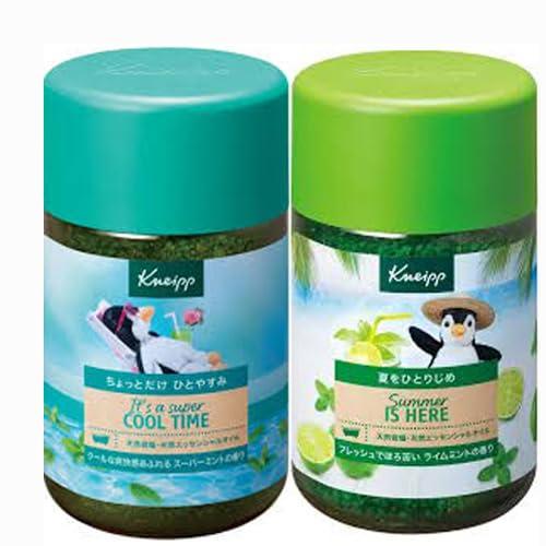 限定ミントペアセツトクナイプ バスソルト スーパーミントの香り+ライムミントの香り 各種850gペア...